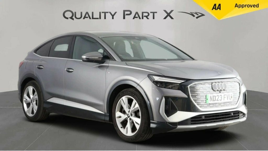 Audi Q4 E Tron Suv Grey