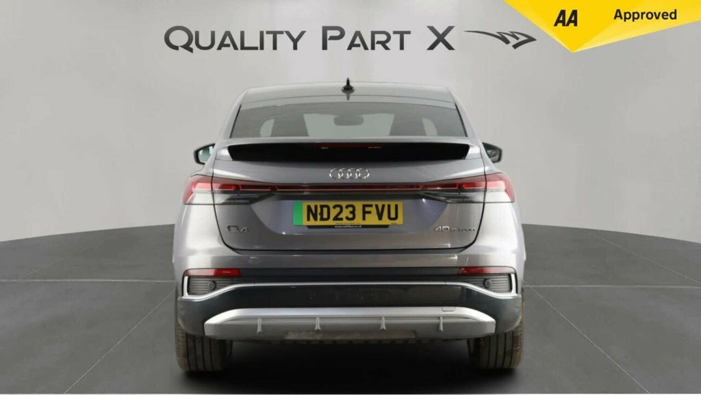 Audi Q4 E Tron Suv Grey #6