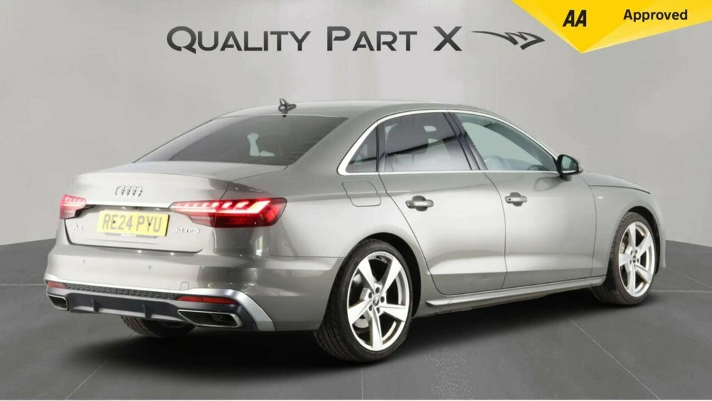 Audi A4 Saloon Grey #4