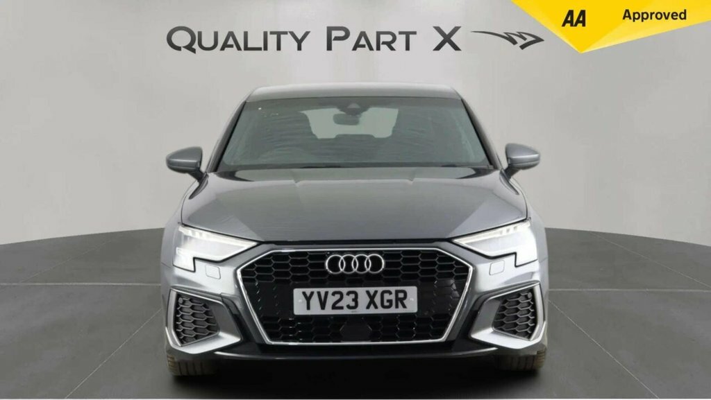 Audi A3 Hatchback YV23XGR Grey #2