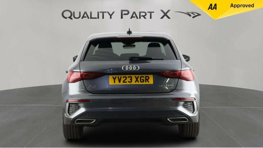 Audi A3 Hatchback YV23XGR Grey #6