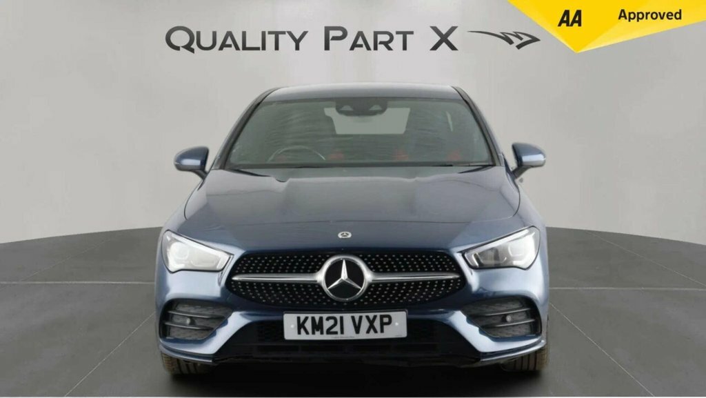 Mercedes-Benz CLA Class Saloon KM21VXP Blue #2