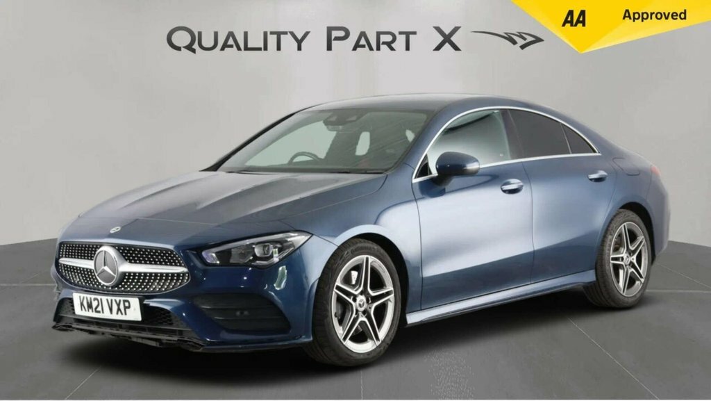 Mercedes-Benz CLA Class Saloon KM21VXP Blue #3