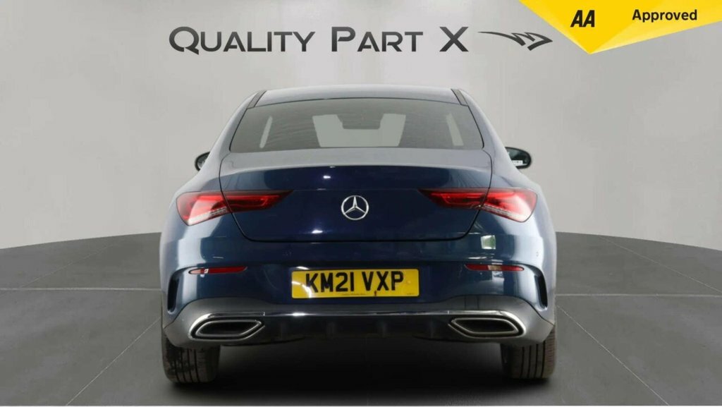 Mercedes-Benz CLA Class Saloon KM21VXP Blue #6