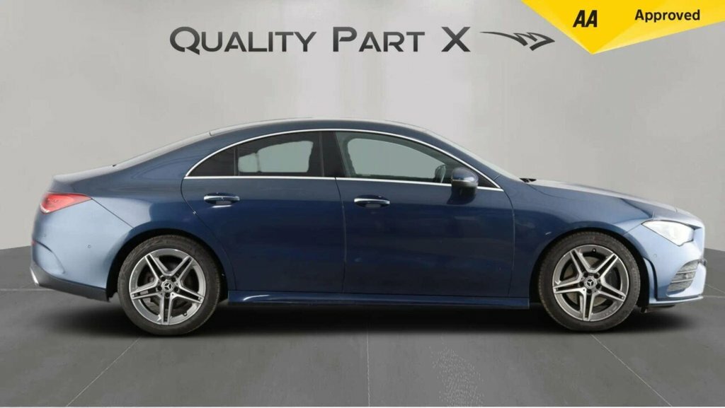 Mercedes-Benz CLA Class Saloon KM21VXP Blue #4