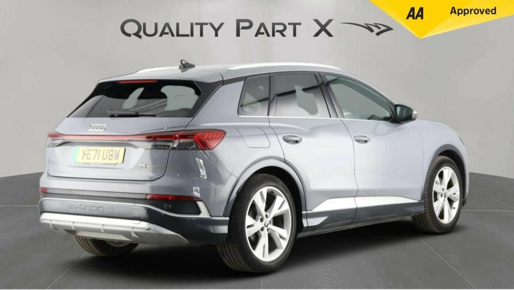 Audi Q4 E Tron Suv YE71UOW Grey #5