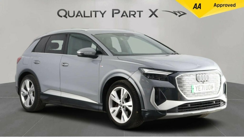 Audi Q4 E Tron Suv Grey