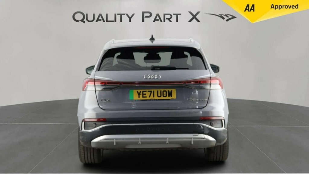 Audi Q4 E Tron Suv YE71UOW Grey #6