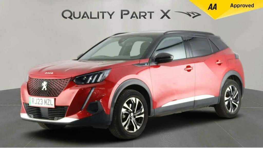Peugeot e-2008 Suv Red #3