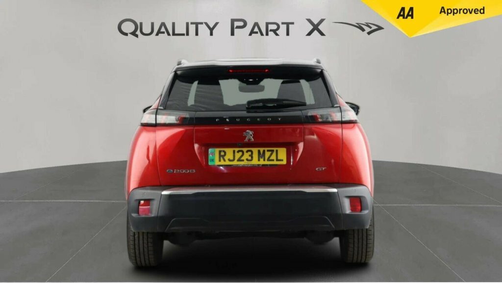 Peugeot e-2008 Suv Red #6