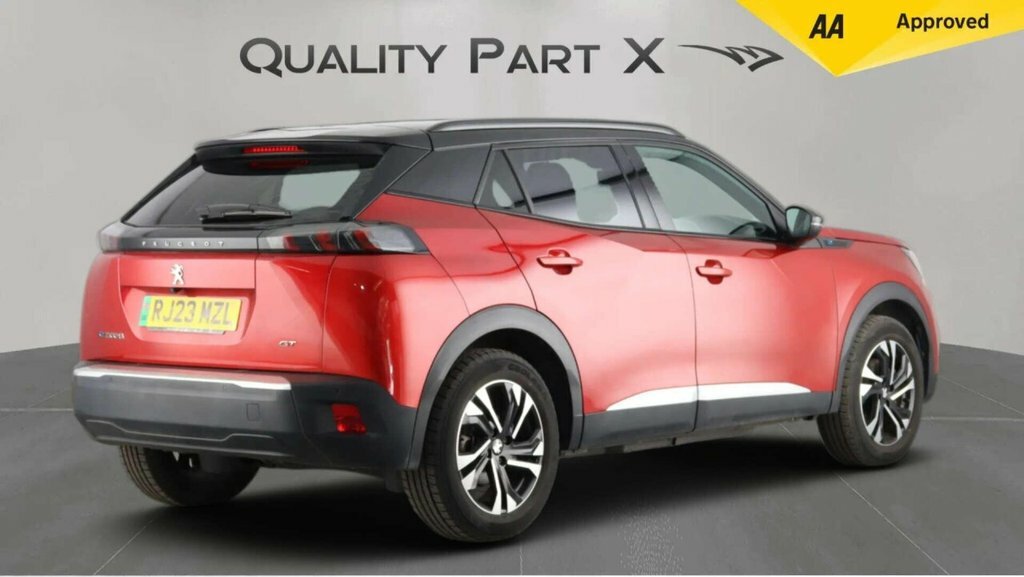 Peugeot e-2008 Suv Red #5