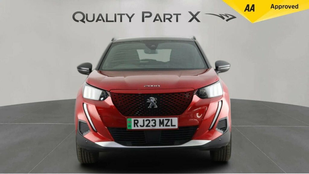 Peugeot e-2008 Suv Red #2