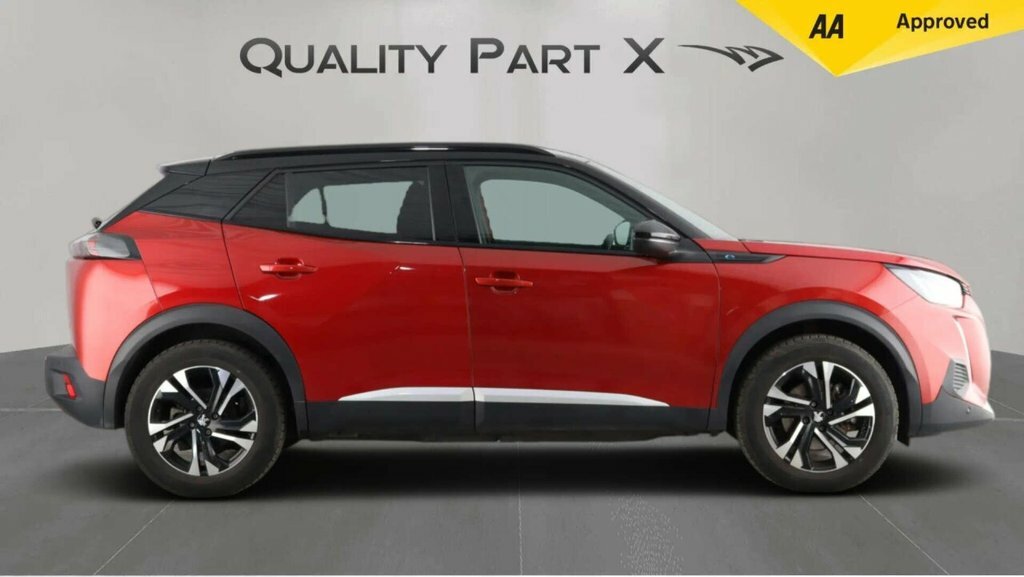 Peugeot e-2008 Suv Red #4