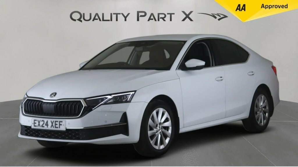 Skoda Octavia Hatchback EX24XEF White #3