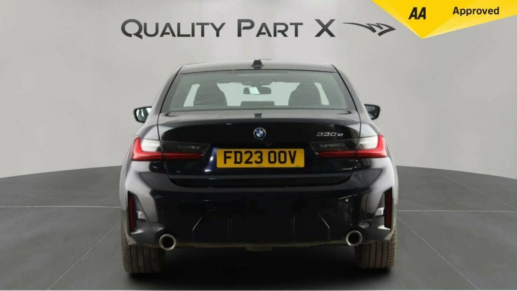 BMW 3 Series Saloon FD23OOV Black #6
