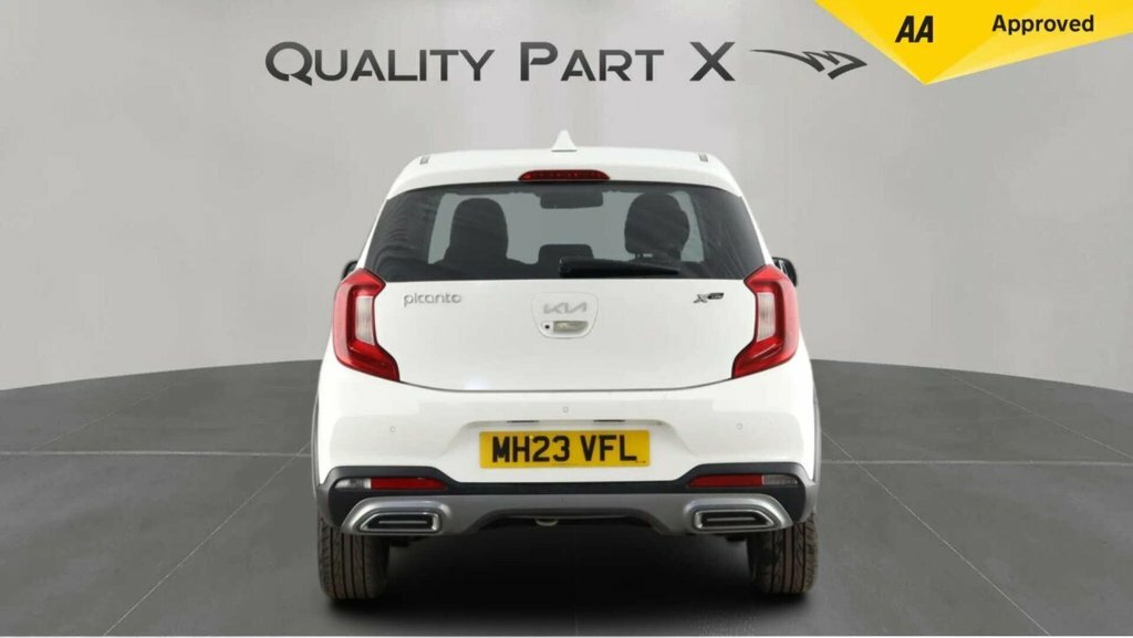 Kia Picanto Hatchback MH23VFL White #6