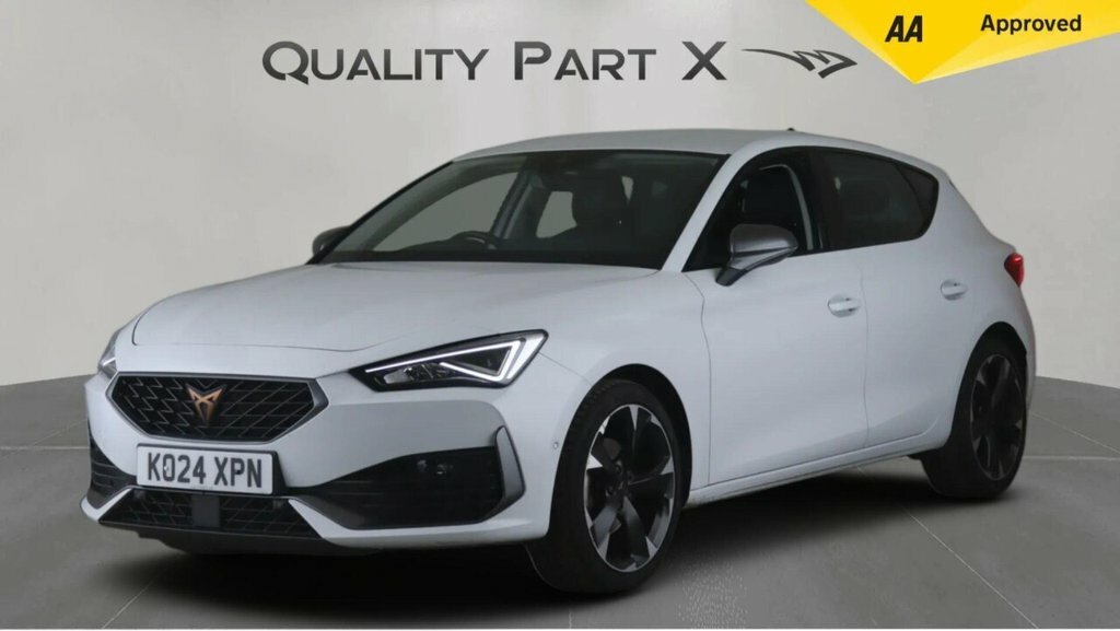 Cupra Leon Hatchback White #3