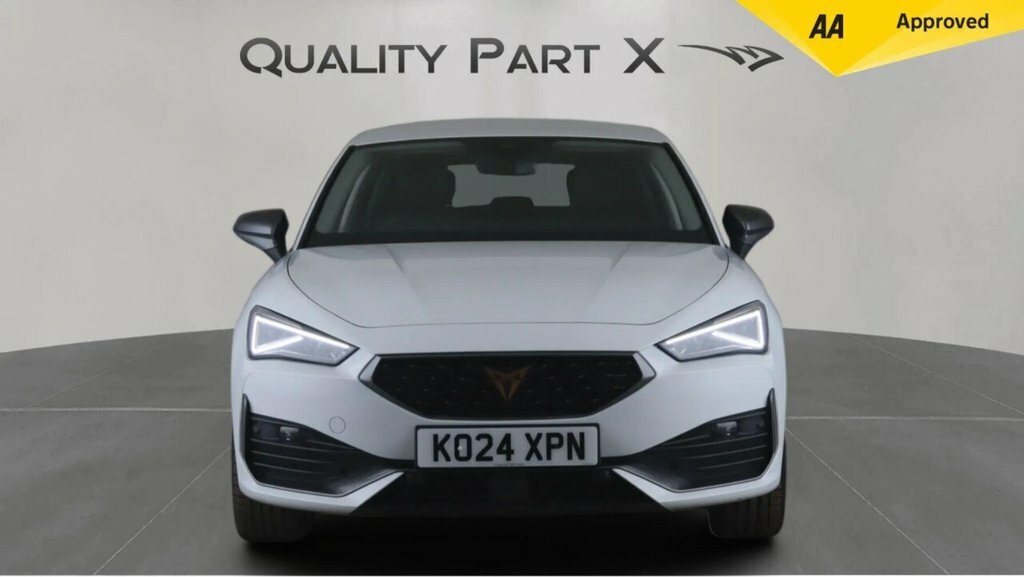Cupra Leon Hatchback White #2