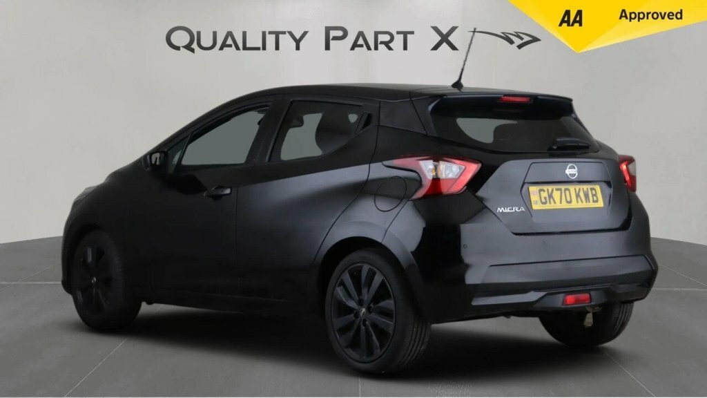 Nissan Micra 1L Tekna Black #5