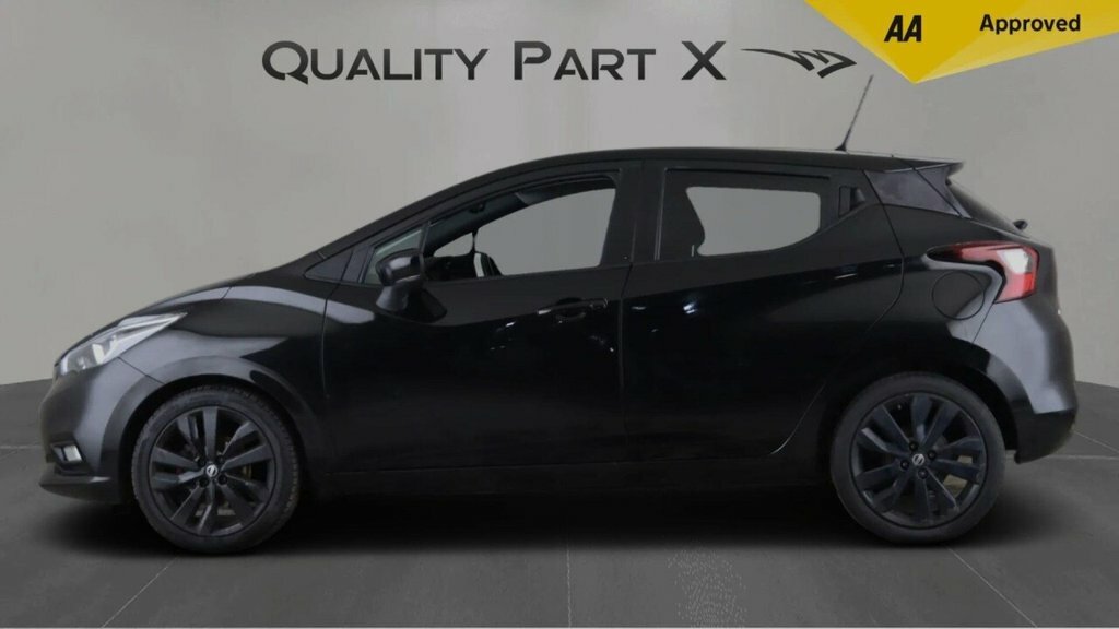 Nissan Micra 1L Tekna Black #4