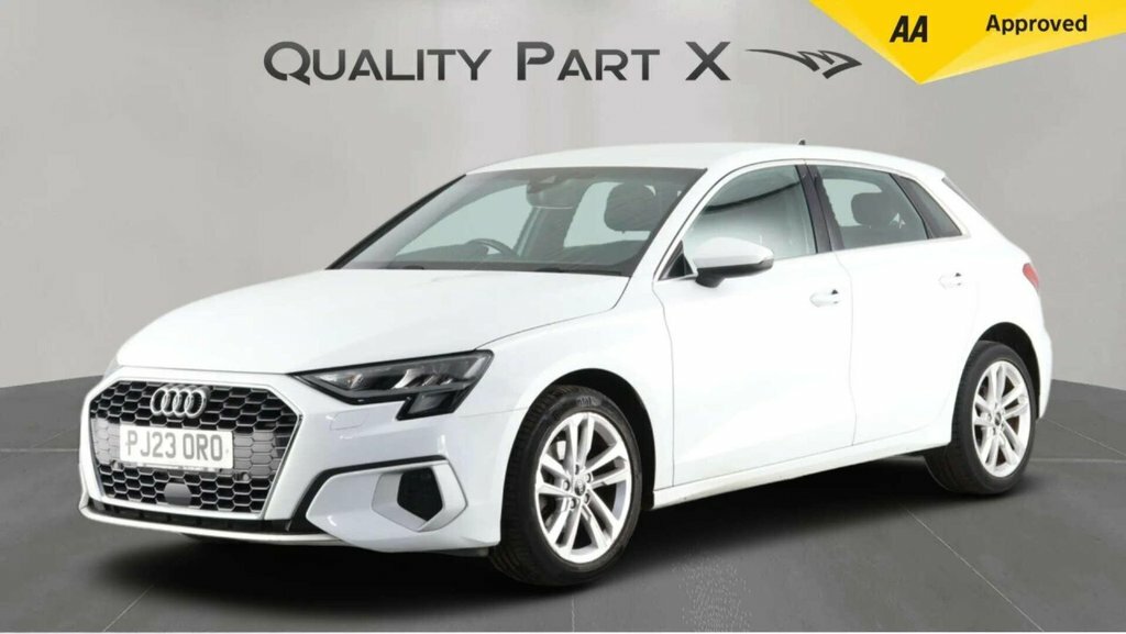 Audi A3 Hatchback PJ23ORO White #3