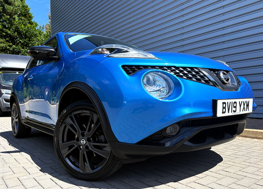 Nissan Juke Tekna Great Spec Heated Leather Seats Sat Nav And Blue #2