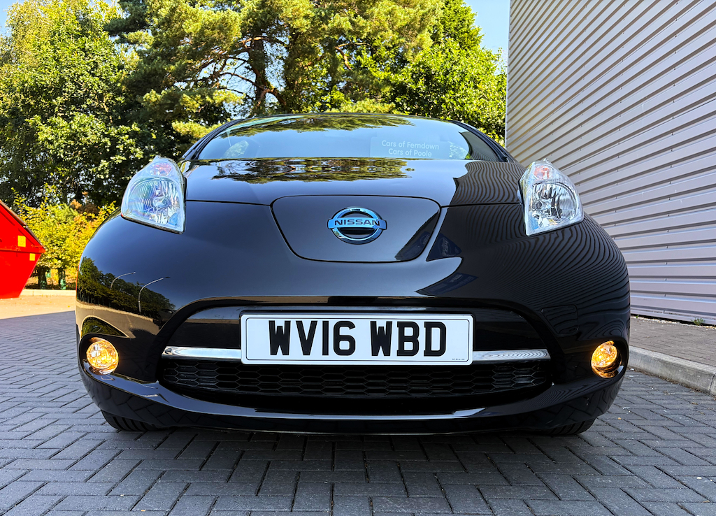 Nissan Leaf Visia Good Spec Car Only Covered 23000 Mi Black #5