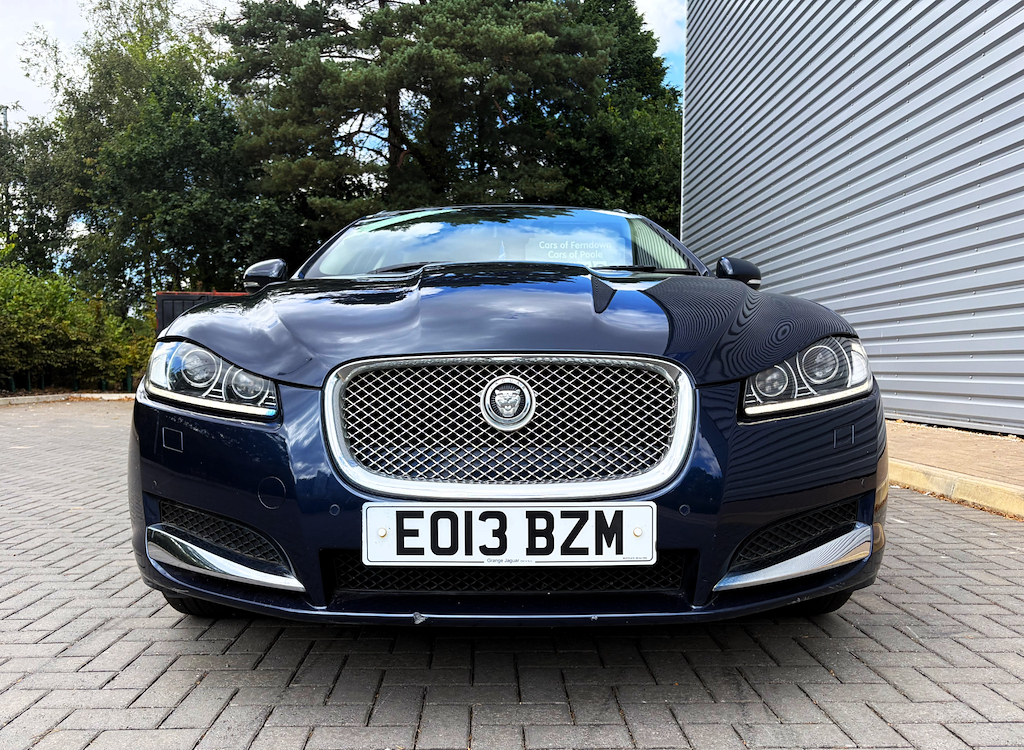 Jaguar XF Estate Blue #5