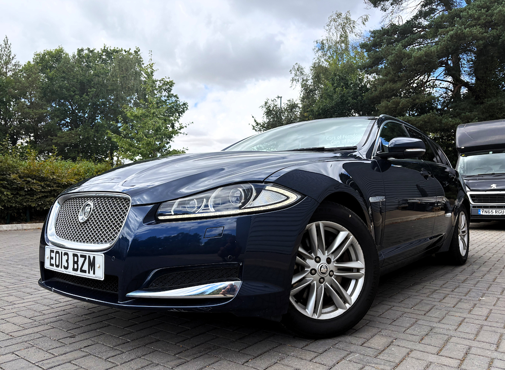 Jaguar XF Estate Blue