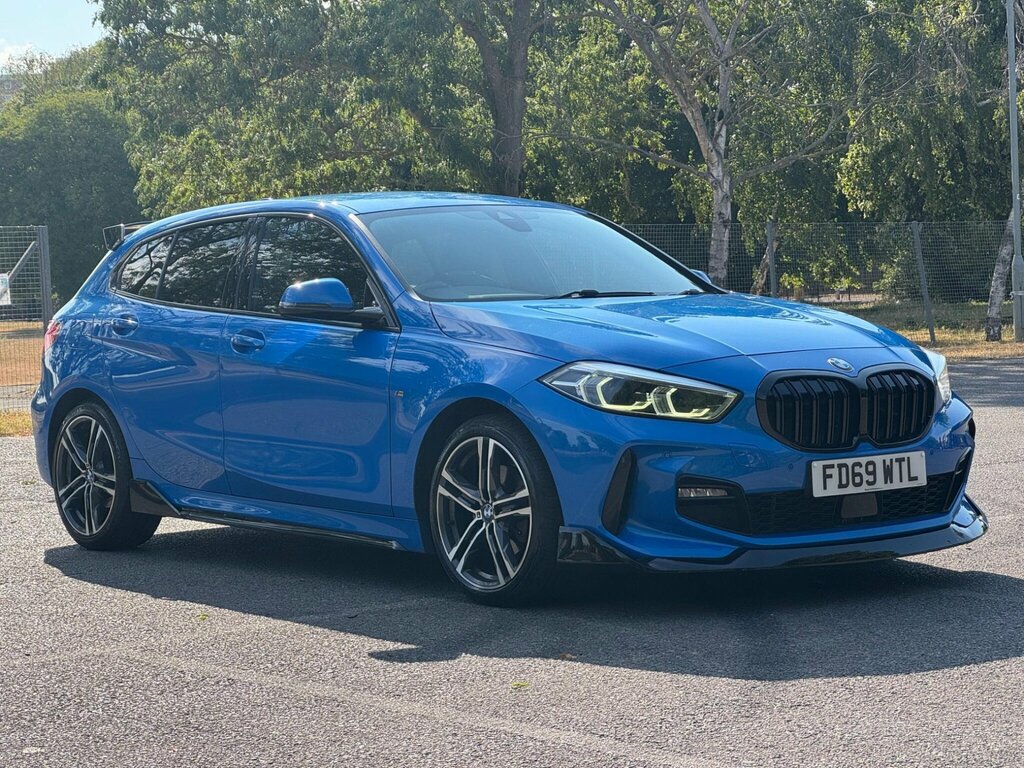 BMW 1 Series 1.5 118I M Sport Dct Euro 6 Ss FD69WTL Blue #5