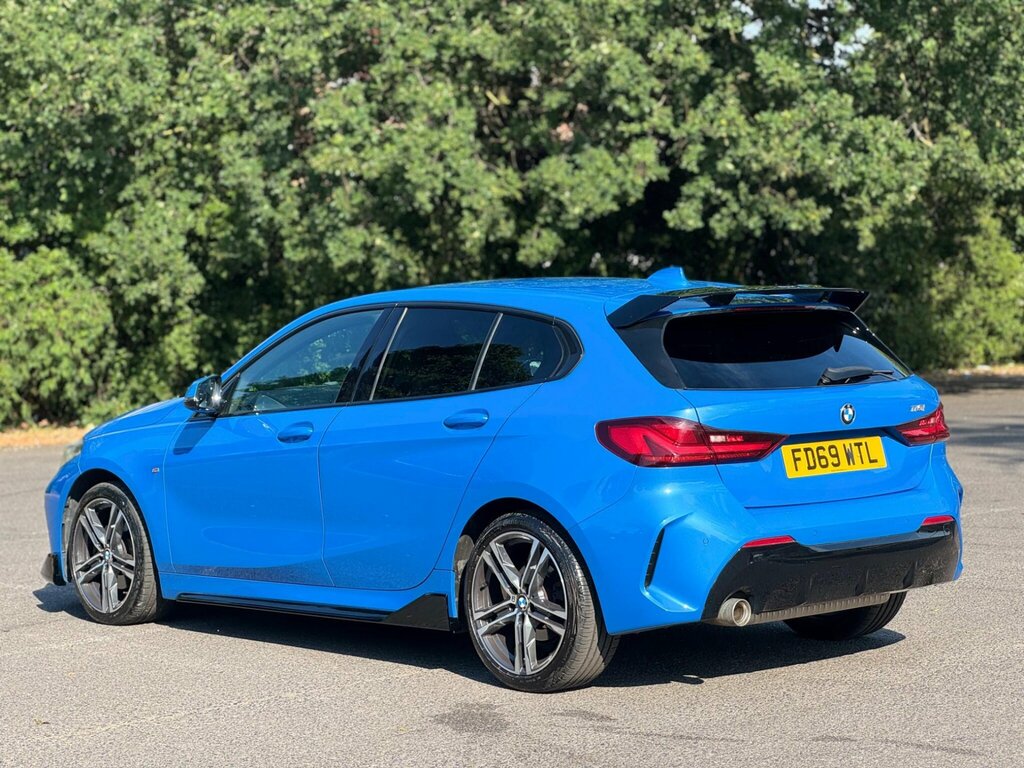 BMW 1 Series 1.5 118I M Sport Dct Euro 6 Ss FD69WTL Blue #4
