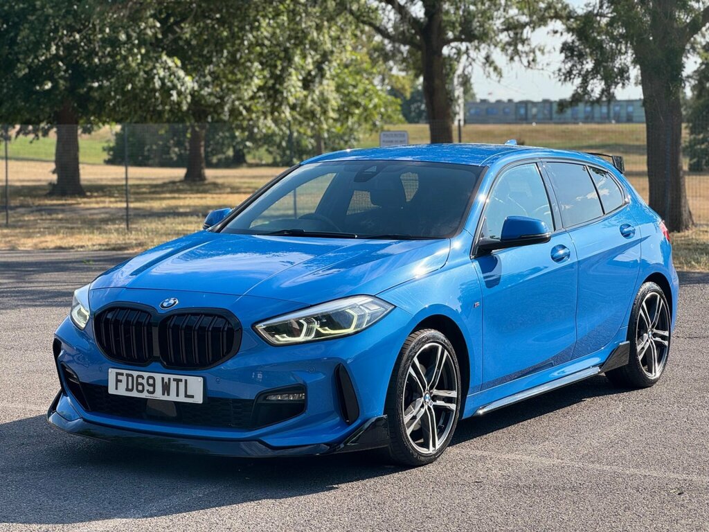 BMW 1 Series 1.5 118I M Sport Dct Euro 6 Ss FD69WTL Blue #3