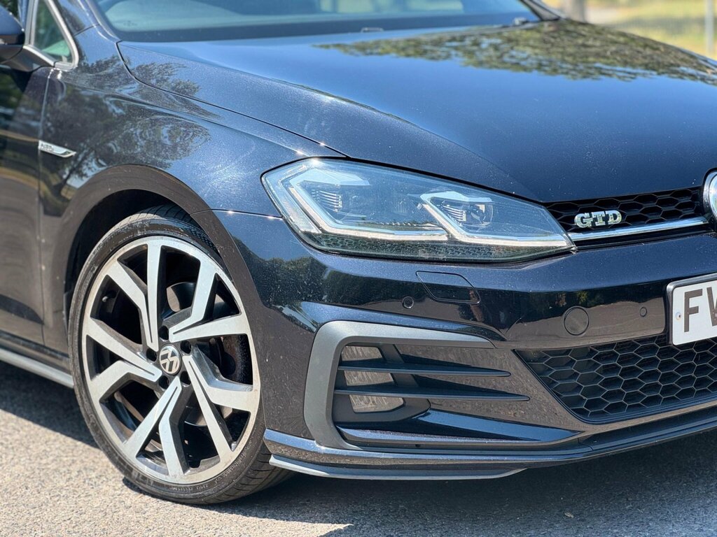 Volkswagen Golf 2.0 Tdi Gtd Dsg Euro 6 Ss FV67SZX Black #5