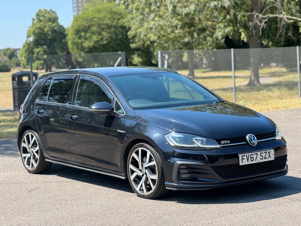 Volkswagen Golf 2.0 Tdi Gtd Dsg Euro 6 Ss FV67SZX Black #6