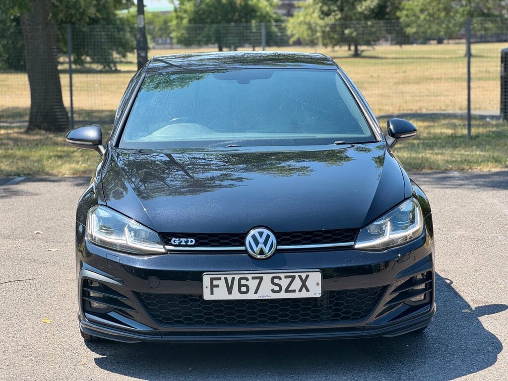 Volkswagen Golf 2.0 Tdi Gtd Dsg Euro 6 Ss FV67SZX Black #2