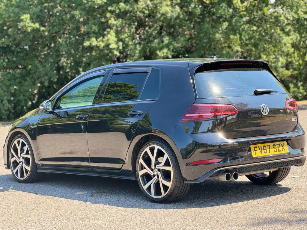 Volkswagen Golf 2.0 Tdi Gtd Dsg Euro 6 Ss FV67SZX Black #4