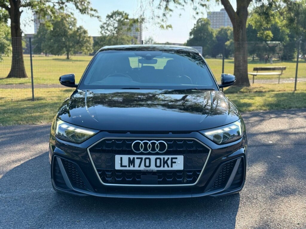 Audi A1 1.0 Tfsi 30 S Line Sportback S Tronic Euro 6 Ss Black #2