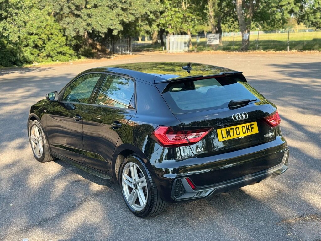 Audi A1 1.0 Tfsi 30 S Line Sportback S Tronic Euro 6 Ss Black #4