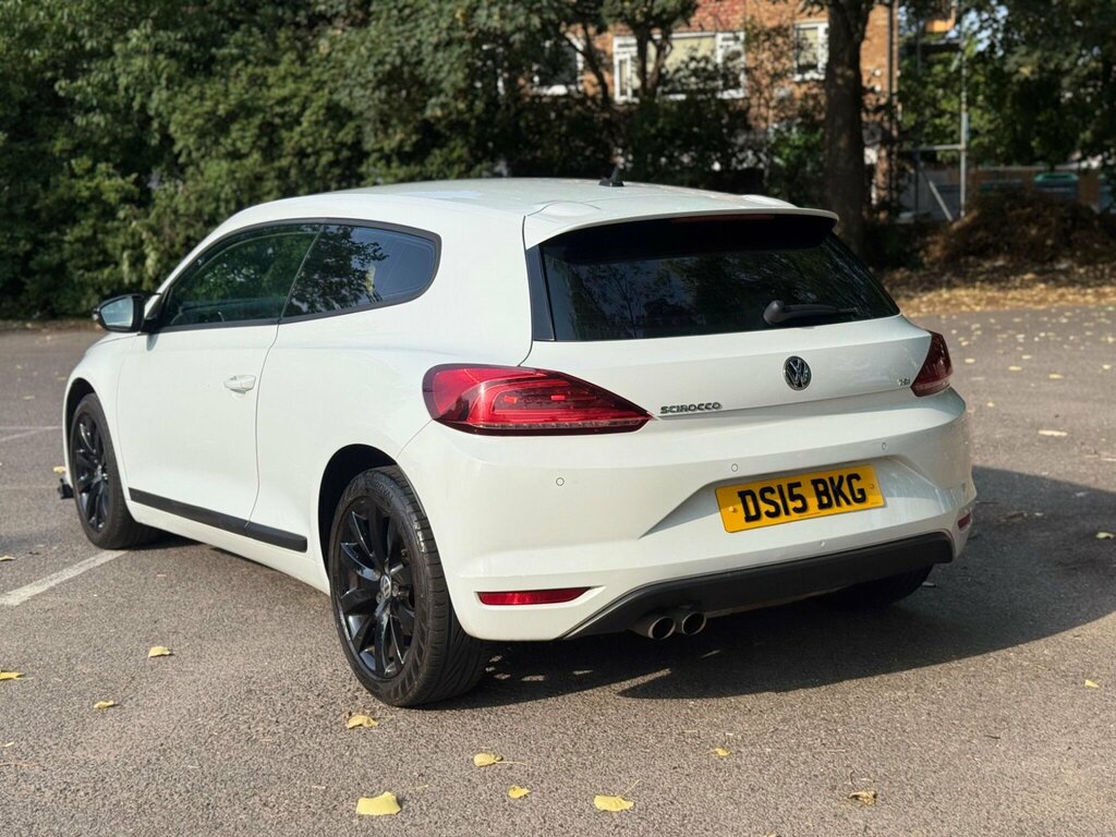 Volkswagen Scirocco 1.4 Tsi Bluemotion Tech Euro 6 Ss White #4