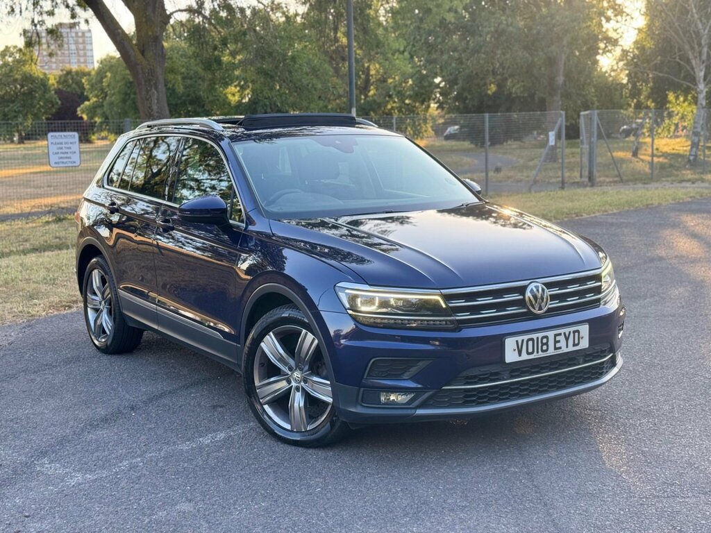 Volkswagen Tiguan 2.0 Tdi Sel Dsg Euro 6 Ss VO18EYD Blue #2