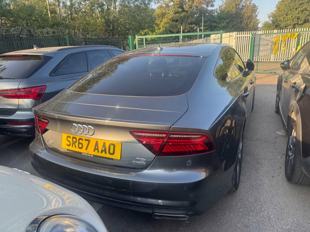 Audi A7 3.0 Tdi V6 Black Edition Sportback S Tronic Quattr Grey #2