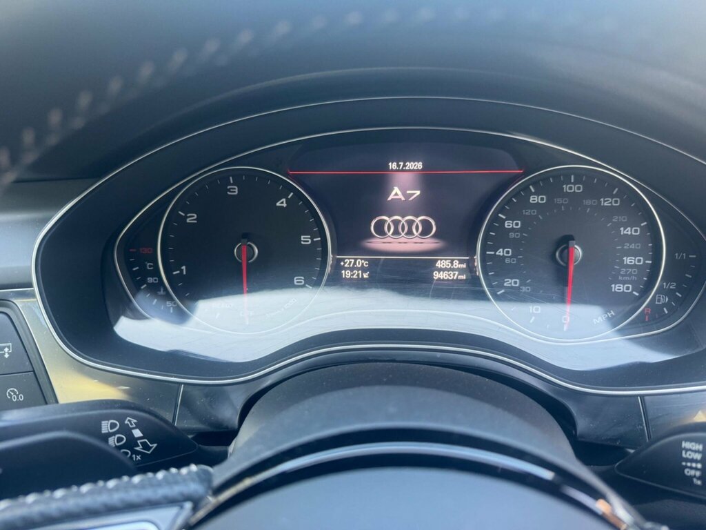 Audi A7 3.0 Tdi V6 Black Edition Sportback S Tronic Quattr Grey #5
