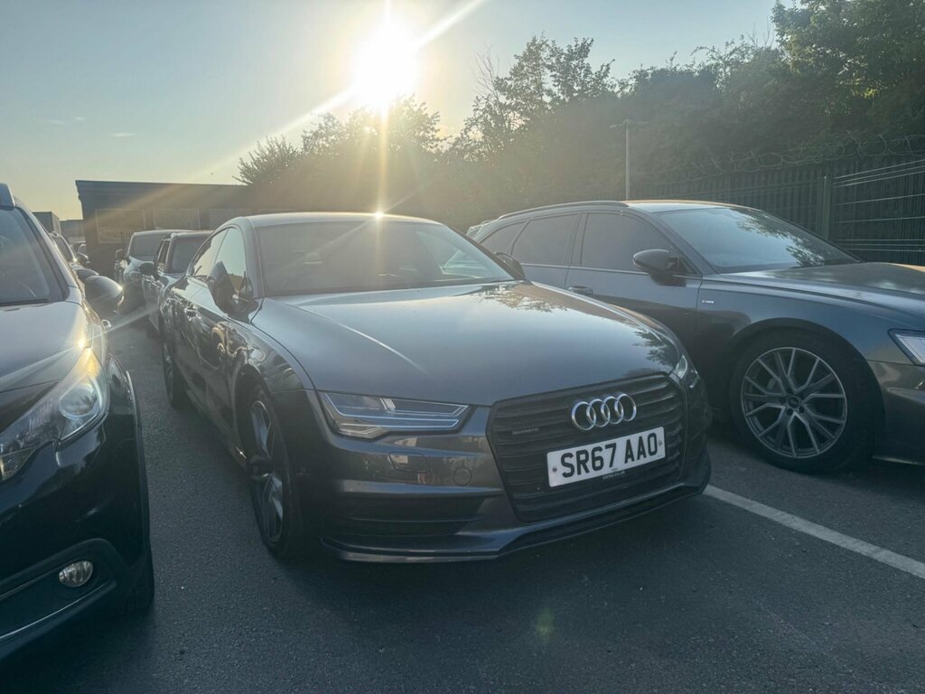 Audi A7 3.0 Tdi V6 Black Edition Sportback S Tronic Quattr Grey