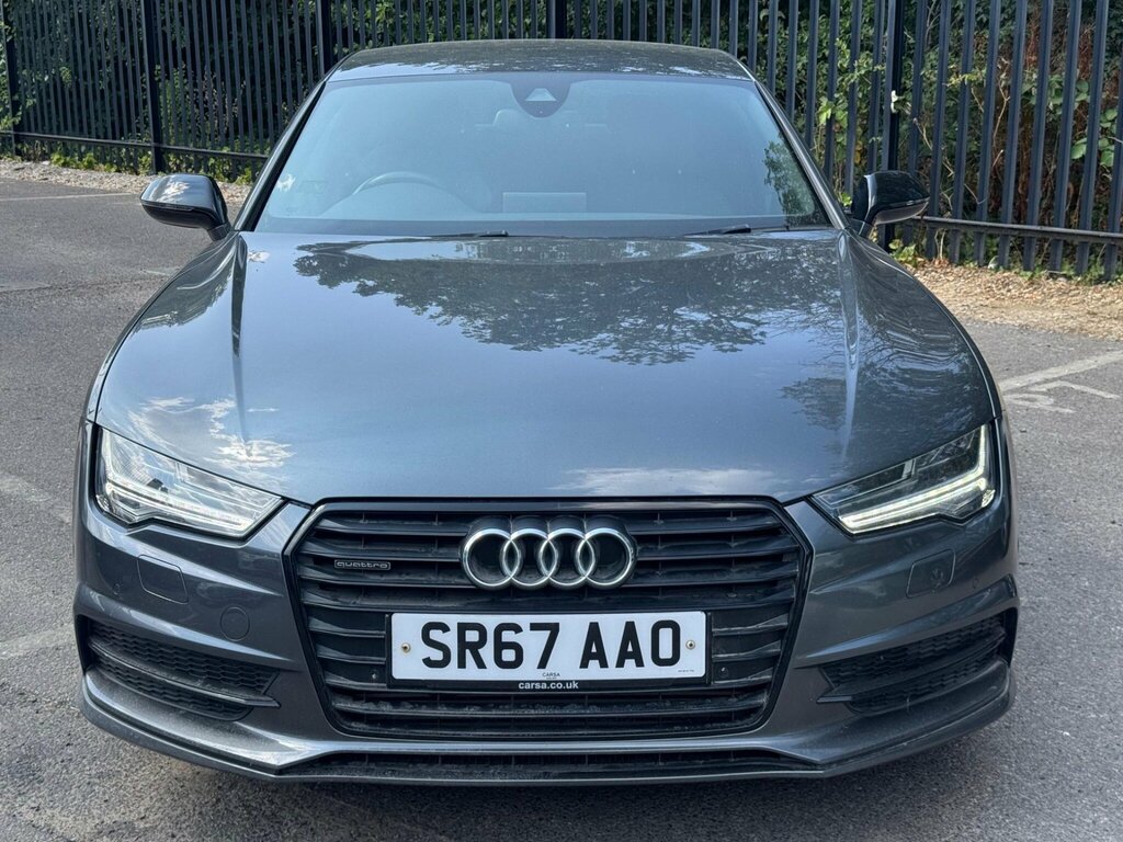 Audi A7 3.0 Tdi V6 Black Edition Sportback S Tronic Quattr Grey #3