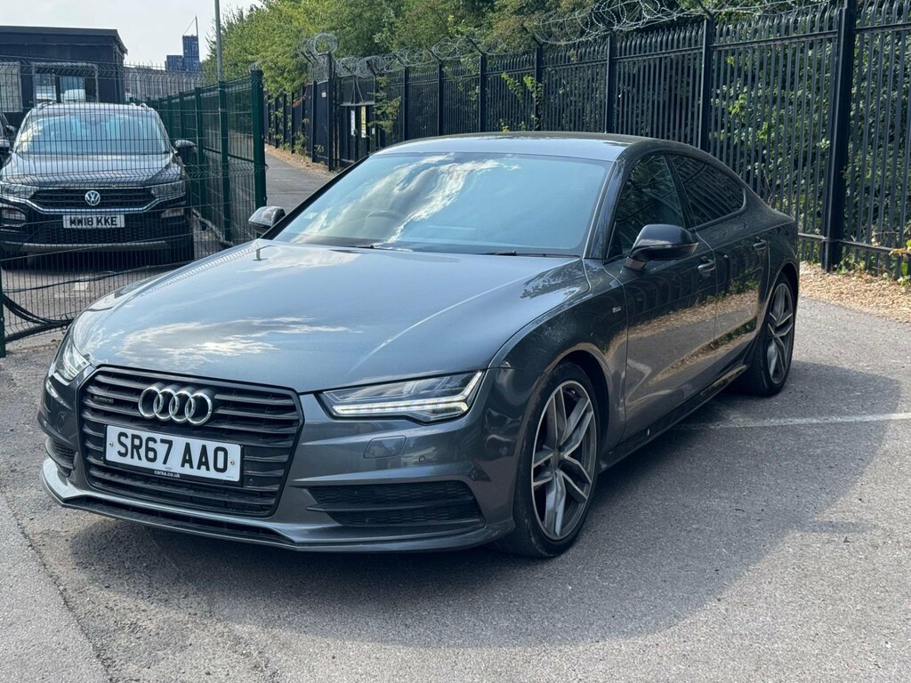 Audi A7 3.0 Tdi V6 Black Edition Sportback S Tronic Quattr Grey #2