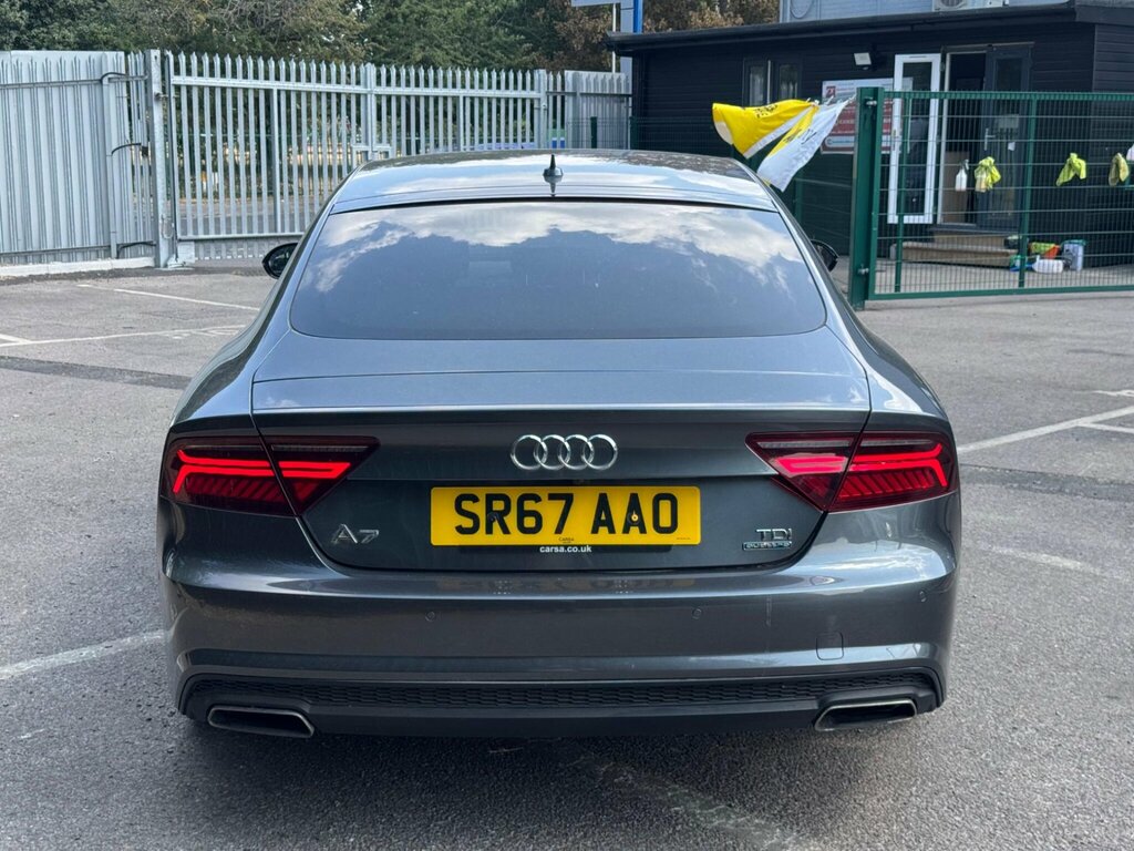 Audi A7 3.0 Tdi V6 Black Edition Sportback S Tronic Quattr Grey #5