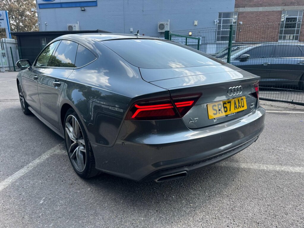Audi A7 3.0 Tdi V6 Black Edition Sportback S Tronic Quattr Grey #6