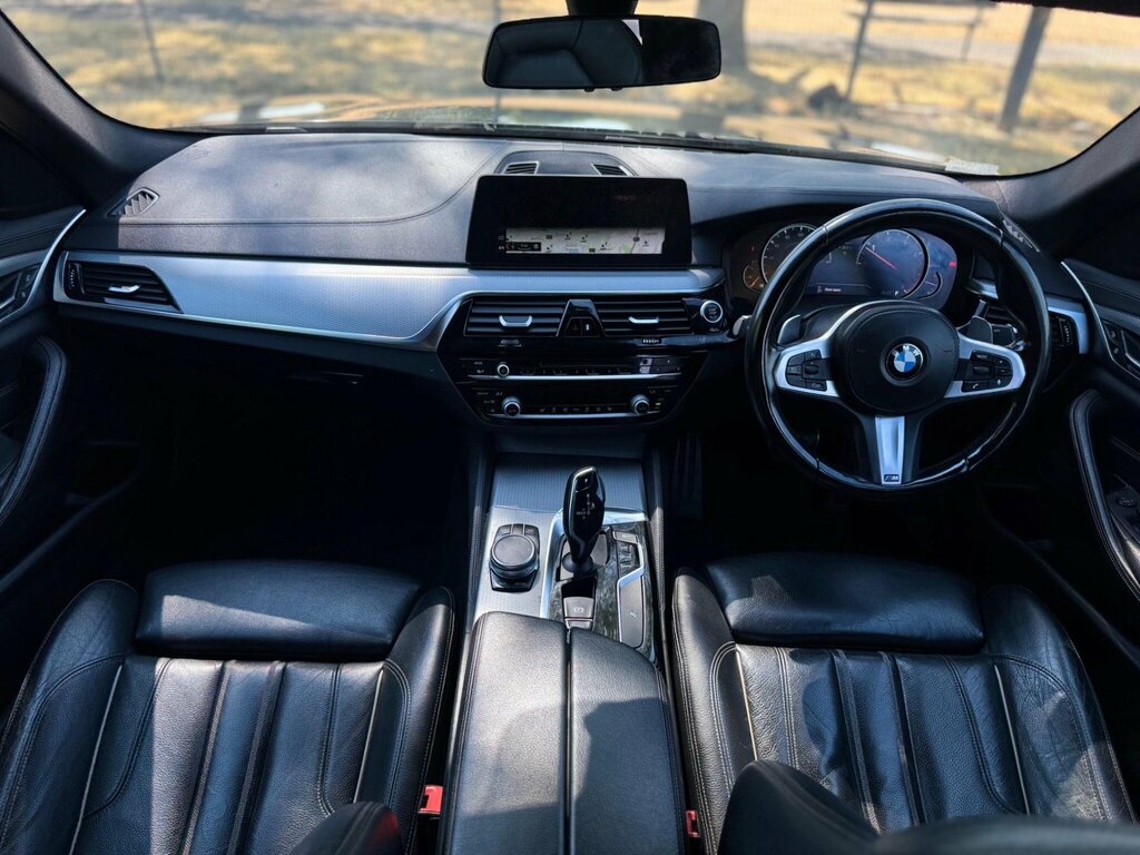 BMW 5 Series M Sport White #17