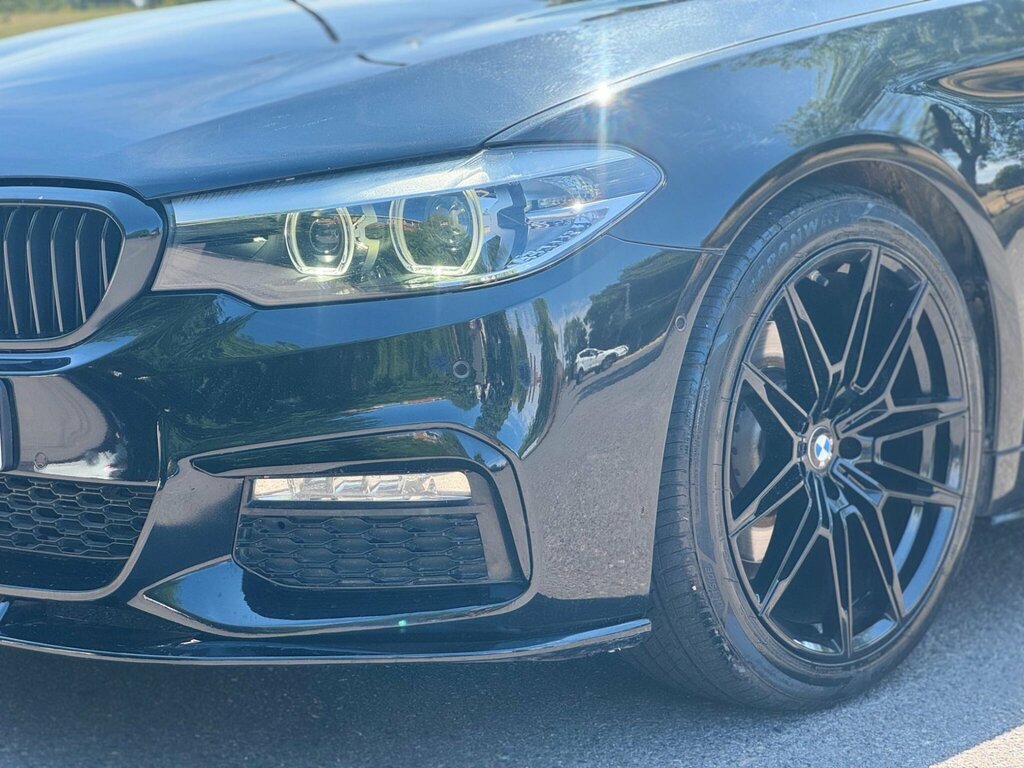 BMW 5 Series M Sport White #57