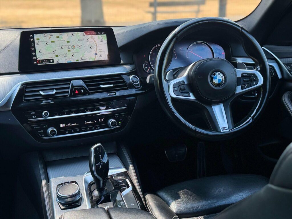 BMW 5 Series M Sport White #15